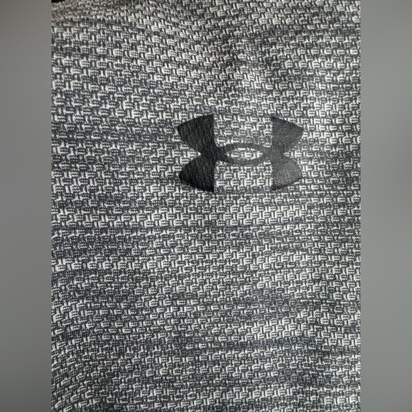 Under Armour Performance Polo | Heather Grey Athletic Golf Shirt XL - Picture 6 of 9